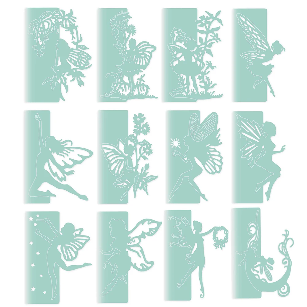 ForeWan 12 Styles Flower Fairy Frame Metal Cutting Dies Stencils for DIY Scrapbooking Craft dies Cards Making Decorative Embossing Die Cut
ForeWan 12 Styles Flower Fairy Frame Metal Cutting Dies Stencils for DIY Scrapbooking Craft dies Cards Making Decorative Embossing Die Cut