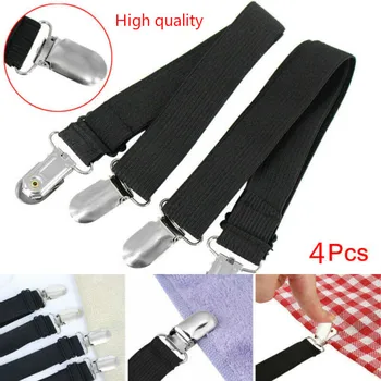 Adjustable Bed Sheet Clips,Elastic Sheet Fastener Straps Suspenders Corner Gripper Holder Clip for Kid Bed Mattress Pad Cover
Adjustable Bed Sheet Clips,Elastic Sheet Fastener Straps Suspenders Corner Gripper Holder Clip for Kid Bed Mattress Pad Cover