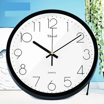 Simple Modern Wall Clock Wood Round 3d Wall Digital Clock Silent Kitchen Fashion Zegar Pokojowy Living Room Decoration 60C01
Simple Modern Wall Clock Wood Round 3d Wall Digital Clock Silent Kitchen Fashion Zegar Pokojowy Living Room Decoration 60C01