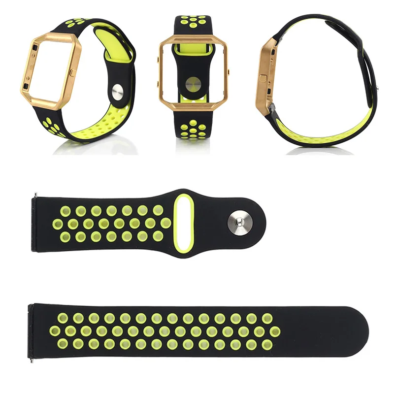 FOHUAS for Fitbit Blaze Bands Soft Silicone Replacement Sport Strap Band for Fitbit Blaze Smart Fitness Watch No Frame
FOHUAS for Fitbit Blaze Bands Soft Silicone Replacement Sport Strap Band for Fitbit Blaze Smart Fitness Watch No Frame