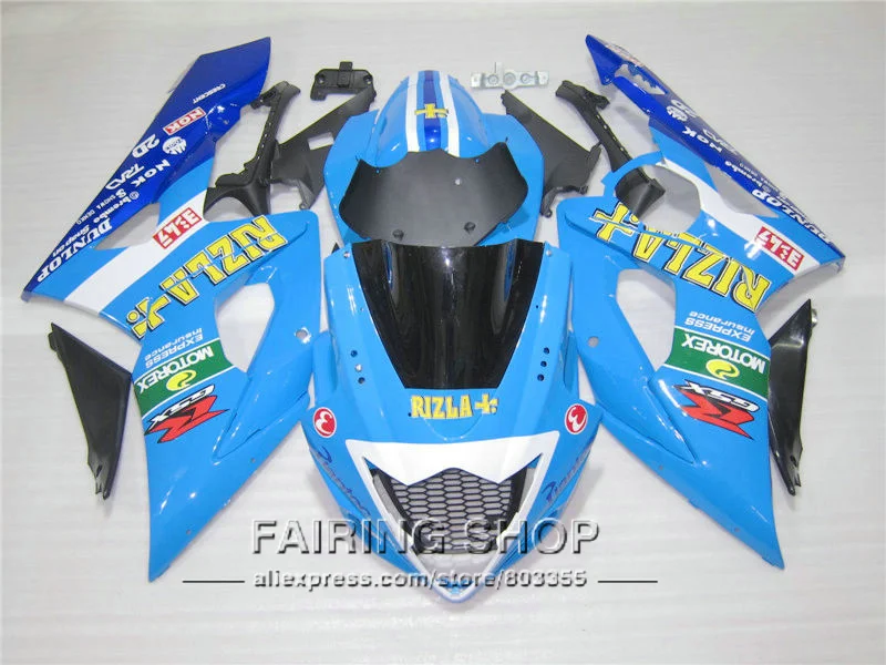 100% fit injection molding fairing kit for Suzuki GSXR1000 K5 K6 2005 2006 blue fairings set GSXR 1000 05 06 IK43
100% fit injection molding fairing kit for Suzuki GSXR1000 K5 K6 2005 2006 blue fairings set GSXR 1000 05 06 IK43