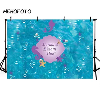 MEHOFOTO Mermaid Backdrop Pearl Bubble Undersea Birthday Party Custom Backdrop Fund Camera Photographic Professional LV-479
MEHOFOTO Mermaid Backdrop Pearl Bubble Undersea Birthday Party Custom Backdrop Fund Camera Photographic Professional LV-479