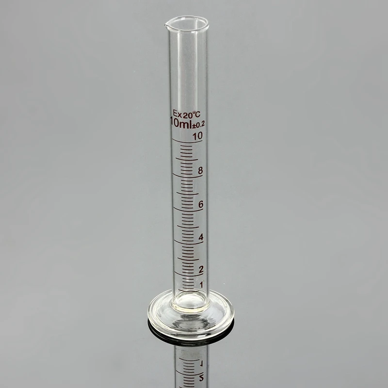 High Quality 10ml Profession Graduated Laboratory Glass Cylinder Measuring Cylinder Chemistry Lab Spout Measure
High Quality 10ml Profession Graduated Laboratory Glass Cylinder Measuring Cylinder Chemistry Lab Spout Measure