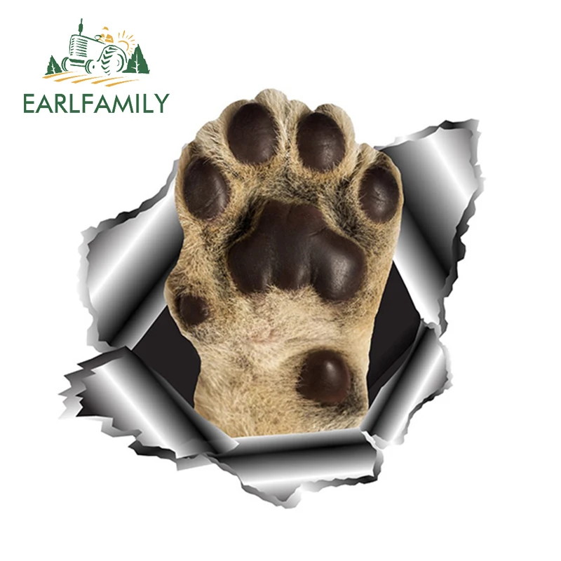 EARLFAMILY 13cm x 12.9cm Funny Dog Paw Car Sticker Torn Metal Paw Print Decal Car Accessories Reflective Sticker 3D Car Styling
EARLFAMILY 13cm x 12.9cm Funny Dog Paw Car Sticker Torn Metal Paw Print Decal Car Accessories Reflective Sticker 3D Car Styling
