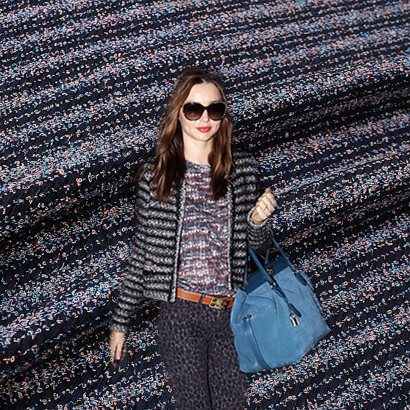 Blue color stripe twill wool woolen cloth fashion overcoat quality outerwear fabric W1H46
Blue color stripe twill wool woolen cloth fashion overcoat quality outerwear fabric W1H46