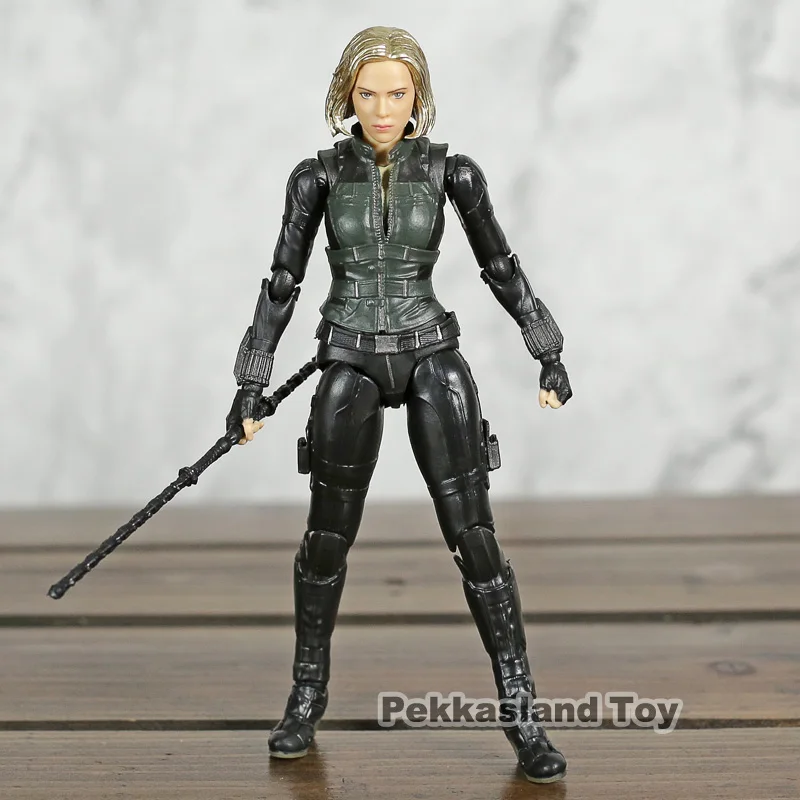 Marvel Avengers Infinity War Black Widow SHF Toy Doll Brinquedos Figurals Decoration Collection Model Gift
Marvel Avengers Infinity War Black Widow SHF Toy Doll Brinquedos Figurals Decoration Collection Model Gift