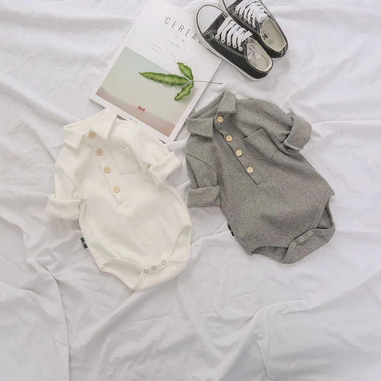 Infant Toddler Baby Girl Boys Rompers Polo Fashion Kids Korean Children Clothings Autumn Fashion Clothes
Infant Toddler Baby Girl Boys Rompers Polo Fashion Kids Korean Children Clothings Autumn Fashion Clothes