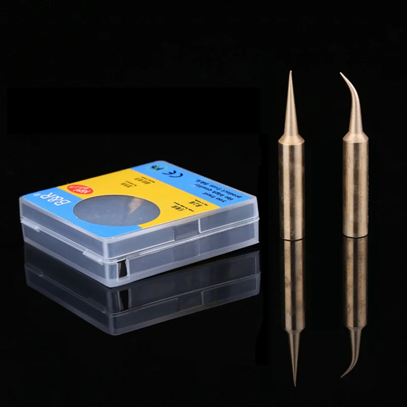 Pure Copper Jump Wire Fly Line Soldering Iron Tips 900M-T-K 900M-T-I Lead-free For iPhone iPad Samsung PCB Repair Tools
Pure Copper Jump Wire Fly Line Soldering Iron Tips 900M-T-K 900M-T-I Lead-free For iPhone iPad Samsung PCB Repair Tools