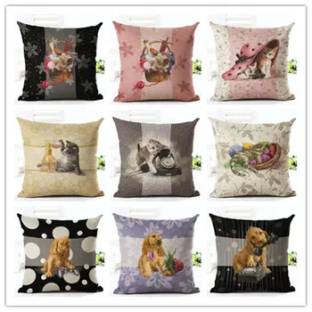 2016 New Cartoon Style Almofadas Pattern Home Decorative Color Christmas Dogs And Cats Printed Throw Pillowcase Cojines
2016 New Cartoon Style Almofadas Pattern Home Decorative Color Christmas Dogs And Cats Printed Throw Pillowcase Cojines