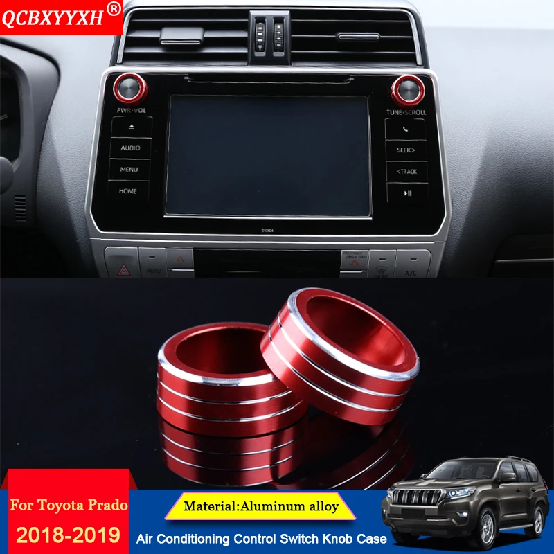 For Toyota Prado 2018 2019 QCBXYYXH Car-styling Navigation Air Conditional Control Switch Knob Ring Case Sequins Car Accessories
For Toyota Prado 2018 2019 QCBXYYXH Car-styling Navigation Air Conditional Control Switch Knob Ring Case Sequins Car Accessories