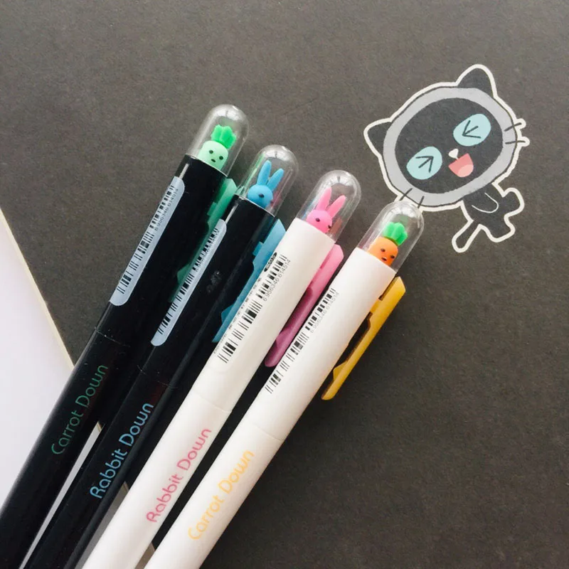 1PC Cute Rabbit & Carrot Gel Pen Rollerball Pen School Office Supply Stationery 0.5mm Black Ink
1PC Cute Rabbit & Carrot Gel Pen Rollerball Pen School Office Supply Stationery 0.5mm Black Ink