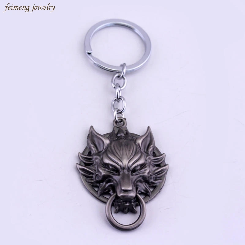 Game Series Cool Final Fantasy Final Fantasy VII Cloud Wolf Head Logo Metal Exquisite Keychain free shipping
Game Series Cool Final Fantasy Final Fantasy VII Cloud Wolf Head Logo Metal Exquisite Keychain free shipping