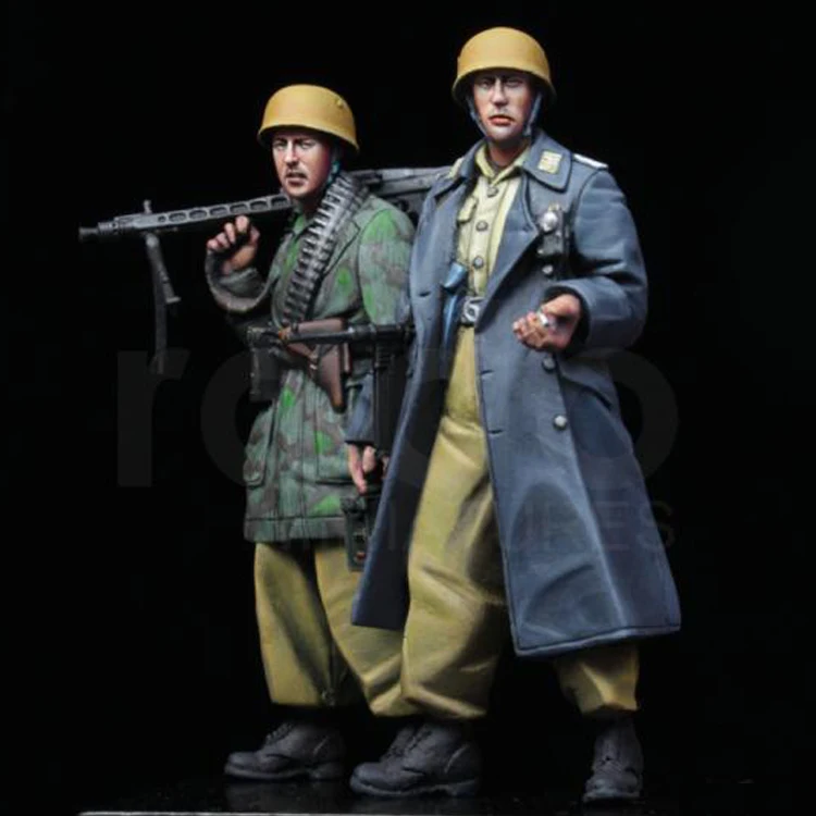 1/35 The Lions of Cassino, 2 figures, Resin Model Soldier GK, WWII military themes, Unassembled and unpainted kit
1/35 The Lions of Cassino, 2 figures, Resin Model Soldier GK, WWII military themes, Unassembled and unpainted kit