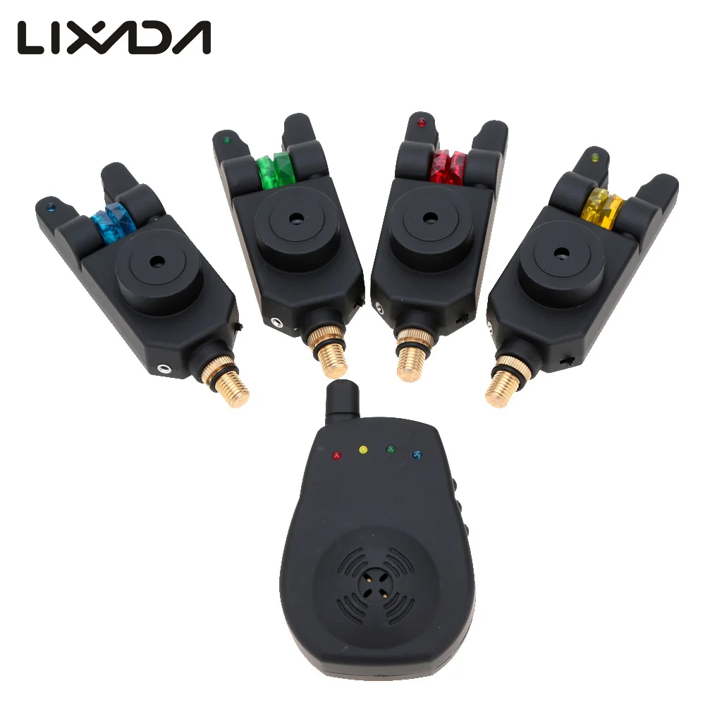 JY-35 4 Wireless Carp Fishing Bite Alarm LED Adjustable Tone Volume Sensitivity Sound Fish Bite Alarm Fishing Tool + 1 Receiver
JY-35 4 Wireless Carp Fishing Bite Alarm LED Adjustable Tone Volume Sensitivity Sound Fish Bite Alarm Fishing Tool + 1 Receiver