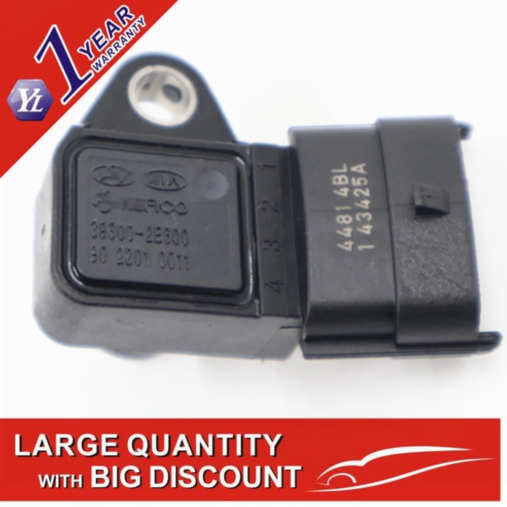 Manifold Absolute Pressure Map Sensor 39300-2E600 9022010011 For HYUNDAI For KIA
Manifold Absolute Pressure Map Sensor 39300-2E600 9022010011 For HYUNDAI For KIA