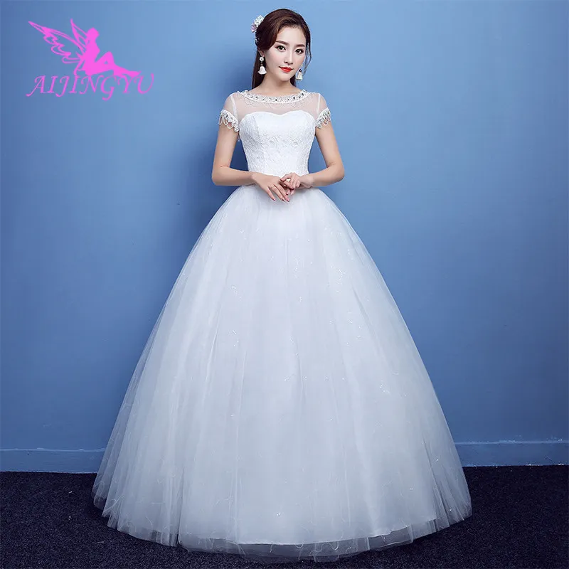 AIJINGYU 2018 beautiful free shipping new hot selling cheap ball gown lace up back formal bride dresses wedding dress FU214
AIJINGYU 2018 beautiful free shipping new hot selling cheap ball gown lace up back formal bride dresses wedding dress FU214