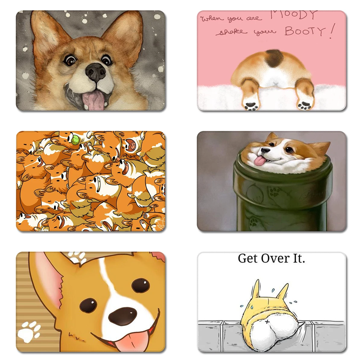 Funny Corgi Dog Cute Butt Pet Puppy Friend Designs Nature Rubber Table Mouse Pad Laptop Computer Enclosure Mousepad Mat
Funny Corgi Dog Cute Butt Pet Puppy Friend Designs Nature Rubber Table Mouse Pad Laptop Computer Enclosure Mousepad Mat