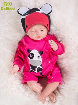 48cm Bebes reborn silicone dolls real alive infant model play house beautiful girl babies cute dolls birthday gifts for chidren
48cm Bebes reborn silicone dolls real alive infant model play house beautiful girl babies cute dolls birthday gifts for chidren