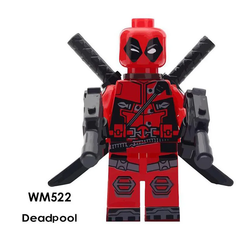 Single Sale Super Heroes Marvel Figures Deadpool LEGOINGLYS Building Blocks Mini Bricks Children Toys
Single Sale Super Heroes Marvel Figures Deadpool LEGOINGLYS Building Blocks Mini Bricks Children Toys