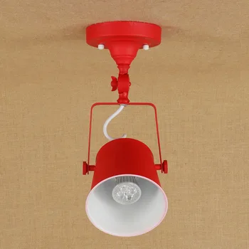 DOXA Rustic Retro Ceiling Light Iron LED Ceiling Lamp Red Lamps For Living Room Round Home Lighting Angle Adjustable Fixtures
DOXA Rustic Retro Ceiling Light Iron LED Ceiling Lamp Red Lamps For Living Room Round Home Lighting Angle Adjustable Fixtures