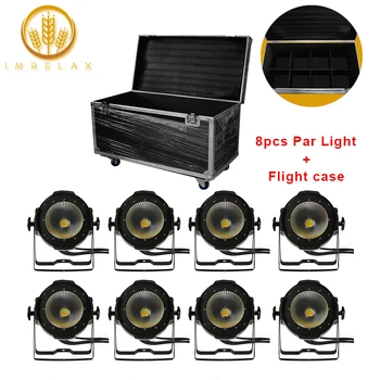 IMRELAX 8pcs High Power 100w COB LED Par Light With Flight Case Package Double Color Warm White DMX LED Par Stage Party Light
IMRELAX 8pcs High Power 100w COB LED Par Light With Flight Case Package Double Color Warm White DMX LED Par Stage Party Light