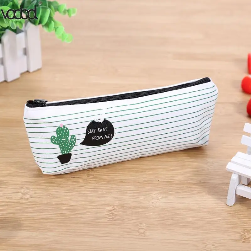 Cactus Pencil Case Creative Design Canvas Cute Pencil Box School Supplies Kawaii Stationery Estuches Chancery School Pen Bags
Cactus Pencil Case Creative Design Canvas Cute Pencil Box School Supplies Kawaii Stationery Estuches Chancery School Pen Bags