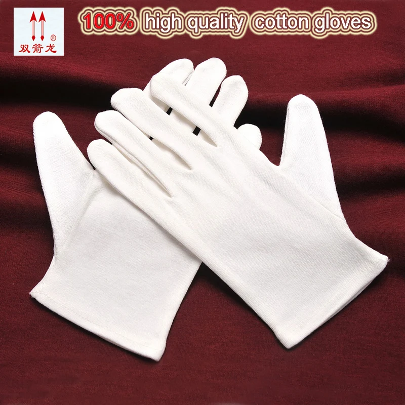 12PCS Cotton gloves high quality etiquette Comfortable 99% Cotton gloves anti-static movement band Jewelry Special gloves
12PCS Cotton gloves high quality etiquette Comfortable 99% Cotton gloves anti-static movement band Jewelry Special gloves
