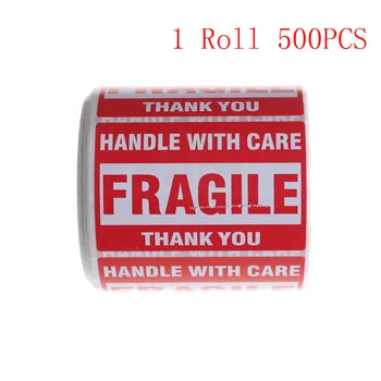 500Pcs/Roll 51 mm x 76mm Fragile Shipping Mailing Handle With Care Stickers Warning Sticker
500Pcs/Roll 51 mm x 76mm Fragile Shipping Mailing Handle With Care Stickers Warning Sticker