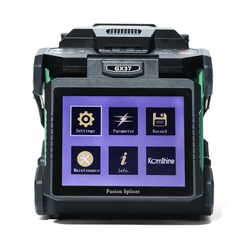 FTTX Splicer KOMSHINE GX37 Optical Fiber Splicing Machine w/ Fiber Cleaver, Core-Core&Clad-Clad Alignement Fiber Fusion Splicer
FTTX Splicer KOMSHINE GX37 Optical Fiber Splicing Machine w/ Fiber Cleaver, Core-Core&Clad-Clad Alignement Fiber Fusion Splicer