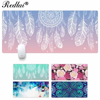 Redlai Non-Skid Rubber Large Size Gaming Mouse Pad Dream Catcher Feather Pattern Mouse Mat Desktop PC Computer Laptop Mousepad
Redlai Non-Skid Rubber Large Size Gaming Mouse Pad Dream Catcher Feather Pattern Mouse Mat Desktop PC Computer Laptop Mousepad