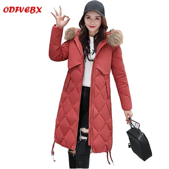 Winter new down cotton jackets women plus size medium long knee Slim coat thicken jacket women hooded fur collar women's coat
Winter new down cotton jackets women plus size medium long knee Slim coat thicken jacket women hooded fur collar women's coat