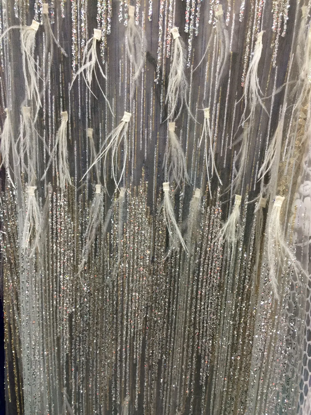 5 yards African Glitter Sequins Mesh Fabric Gold Shining Transparent Party Dress Clothes Cloth India Sari Sewing Tissu Tecidos
5 yards African Glitter Sequins Mesh Fabric Gold Shining Transparent Party Dress Clothes Cloth India Sari Sewing Tissu Tecidos