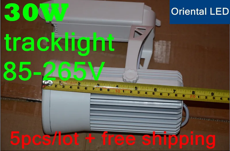 2014 hot sale ! 5pcs/lot 30W COB led track light 30W COB track light 85-265V clothing store track spot lighting high bright
2014 hot sale ! 5pcs/lot 30W COB led track light 30W COB track light 85-265V clothing store track spot lighting high bright