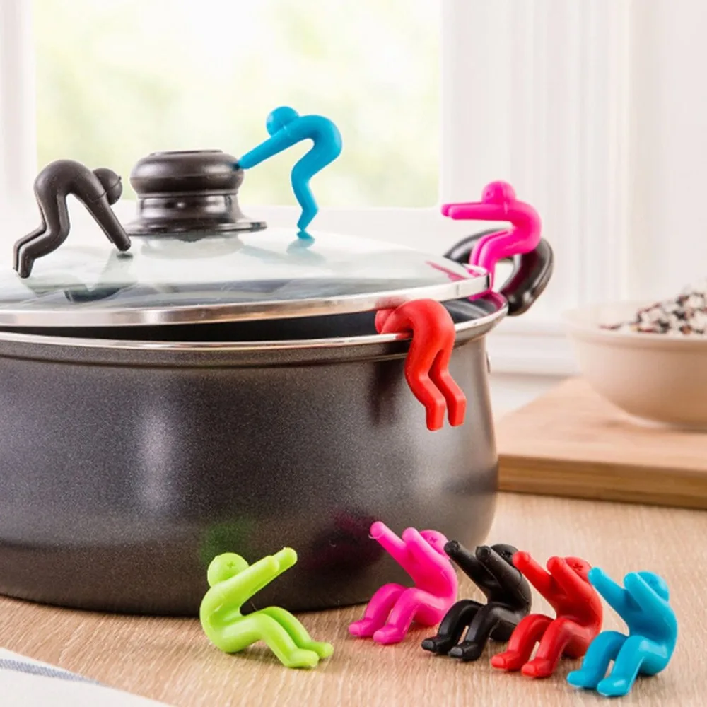 New Silicone Spill-proof Villain Raise Lid Heightening for Pot Cover Anti-overflowing Kitchen Supplies Tool Phone Holder Stand
New Silicone Spill-proof Villain Raise Lid Heightening for Pot Cover Anti-overflowing Kitchen Supplies Tool Phone Holder Stand