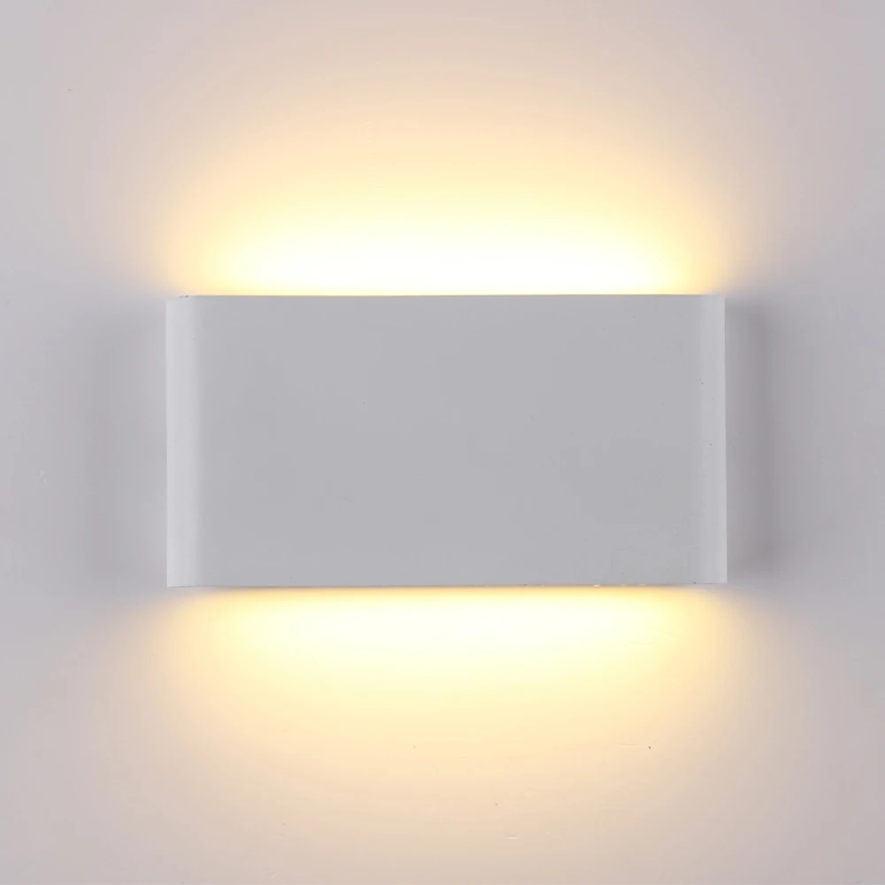 6W 12W LED Wall Light Waterproof IP65 Modern Nordic style Indoor Outdoor Aluminum Lamp Living Room Porch Garden Lamps AC85V-260V
6W 12W LED Wall Light Waterproof IP65 Modern Nordic style Indoor Outdoor Aluminum Lamp Living Room Porch Garden Lamps AC85V-260V