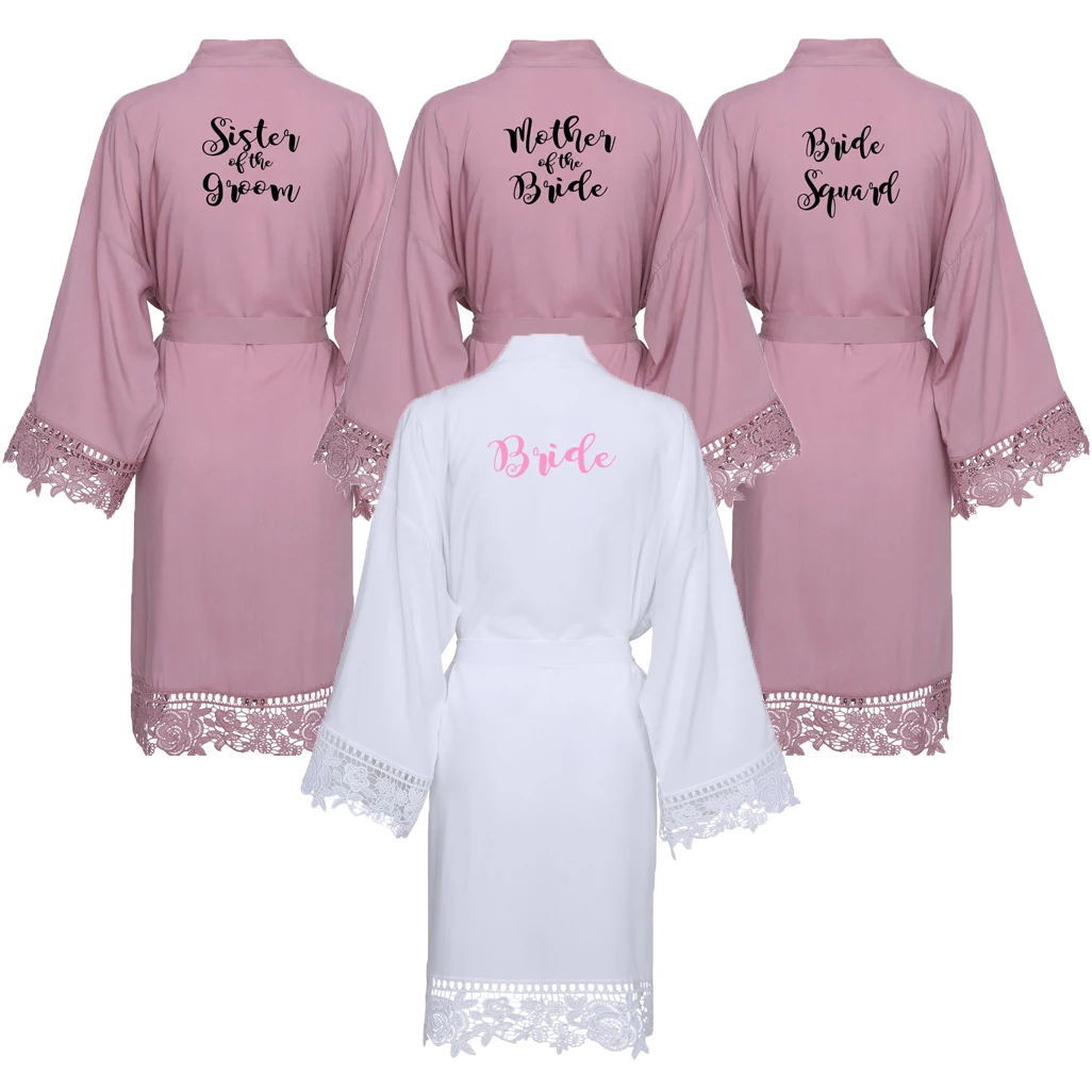 YUXINBRIDAL Rayon Mauve Solid Cotton Kimono Robes with Lace Trim Women Wedding Bridal Robe Short Belt Bathrobe Sleepwear White
YUXINBRIDAL Rayon Mauve Solid Cotton Kimono Robes with Lace Trim Women Wedding Bridal Robe Short Belt Bathrobe Sleepwear White
