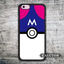 Master Ball Pokeball Case For iPhone 7 6 6s Plus 5 5s SE 5c 4 4s and For iPod 5 Classic Lovely MasterBall Free Shipping