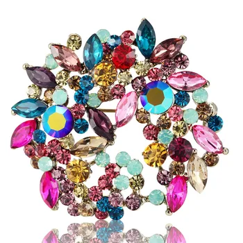 12pcs/lot Rhinestone Flower Brooch For Women Jewelry Fashion Bridal Brooch Bouquet Hijab pins Bags Accessories can Mixed one lot
12pcs/lot Rhinestone Flower Brooch For Women Jewelry Fashion Bridal Brooch Bouquet Hijab pins Bags Accessories can Mixed one lot