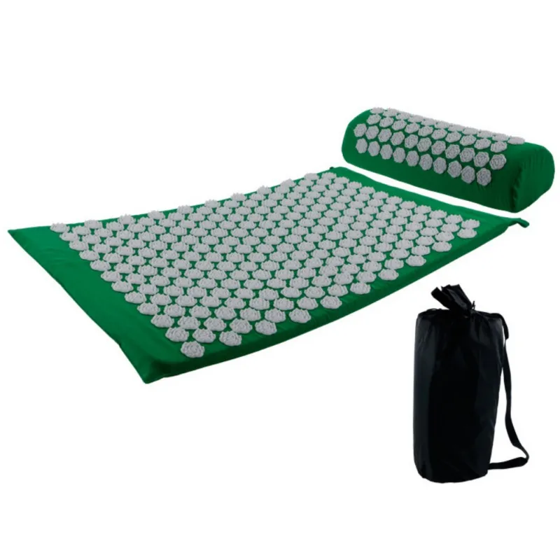 Acupressure massages mat which relieves stress and body pain including back neck and foot 3 Acupressure massages mat which relieves stress and body pain including back neck and foot 8