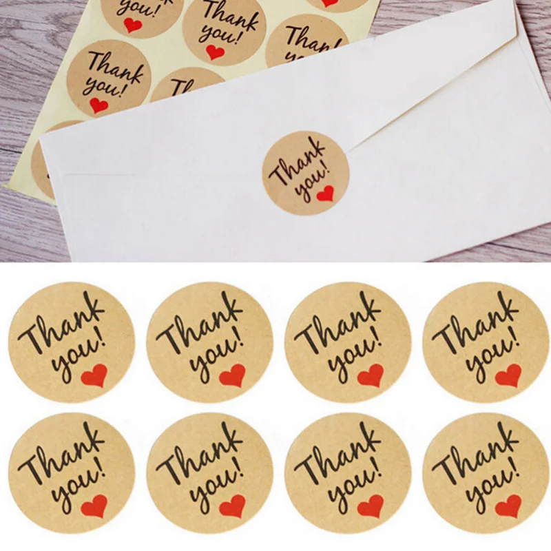 5 Sheets 60pcs Thank You Handmade Cake Packaging Sealing Label Kraft Sticker Adhesive DIY Wedding Birthday Gift Tags
5 Sheets 60pcs Thank You Handmade Cake Packaging Sealing Label Kraft Sticker Adhesive DIY Wedding Birthday Gift Tags