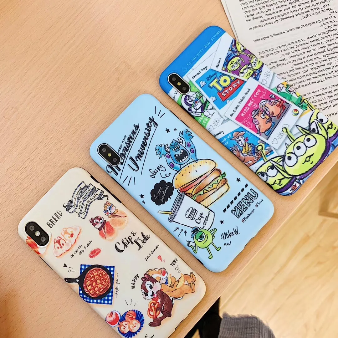 Cartoon Sticker Toy Story Monsters University MENU Case for iPhone 6 6s 7 8 Plus X XS MAX XR Anime squirrel IMD Cover Fundas
Cartoon Sticker Toy Story Monsters University MENU Case for iPhone 6 6s 7 8 Plus X XS MAX XR Anime squirrel IMD Cover Fundas