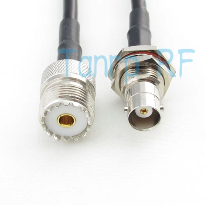 Free Shipping! RF 50cm RG58 extension cable 20inch Pigtail coaxial jumper cable BNC female nut bulkhead to UHF female
Free Shipping! RF 50cm RG58 extension cable 20inch Pigtail coaxial jumper cable BNC female nut bulkhead to UHF female