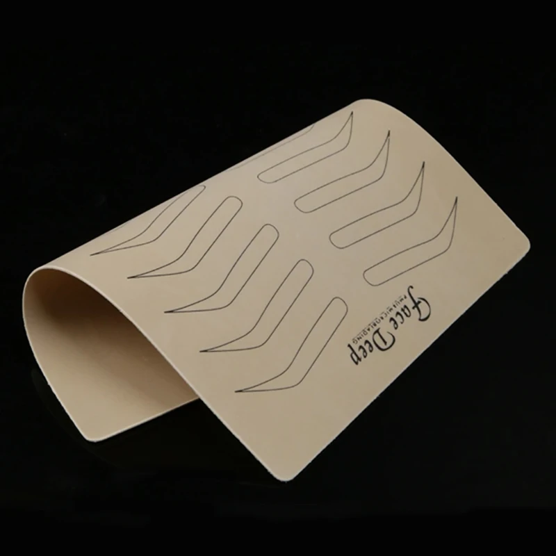 10pcs Rubber Pratice Skin Face Blank Eyebrow for Pigment Ink Microblading PMU Permanent Makeup Tattoo Training Learning Beginner
10pcs Rubber Pratice Skin Face Blank Eyebrow for Pigment Ink Microblading PMU Permanent Makeup Tattoo Training Learning Beginner