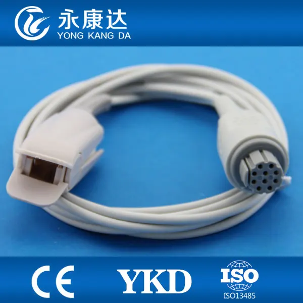 3pcs/pack Adult Finger Clip Direct Reusable Spo2 Probe works with DATEX AS/3 CS/3 CH/S TPU material 10pin 3m
3pcs/pack Adult Finger Clip Direct Reusable Spo2 Probe works with DATEX AS/3 CS/3 CH/S TPU material 10pin 3m