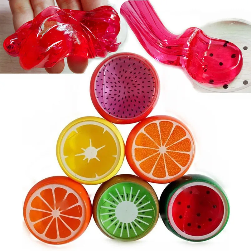 6 Pcs/set DIY Colorful Fruit Slime Toy For Kids Magnetic Polymer Clay Crystal Slime Intelligent Hand Plasticine Mud Playdough 
6 Pcs/set DIY Colorful Fruit Slime Toy For Kids Magnetic Polymer Clay Crystal Slime Intelligent Hand Plasticine Mud Playdough