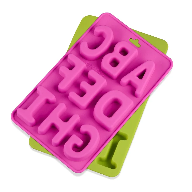 9 Big English Letter Shape DIY Silicone Mold Cake Decorating Fondant Cake 3D Food Grade Soap Chocolate Moulds h423
9 Big English Letter Shape DIY Silicone Mold Cake Decorating Fondant Cake 3D Food Grade Soap Chocolate Moulds h423
