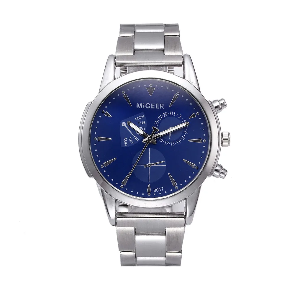 Fashion Man Stainless Steel Watch Band Analog Quartz Wrist Watches Luxury Men Business Watches Male Clock Gifts erkek kol saati
Fashion Man Stainless Steel Watch Band Analog Quartz Wrist Watches Luxury Men Business Watches Male Clock Gifts erkek kol saati
