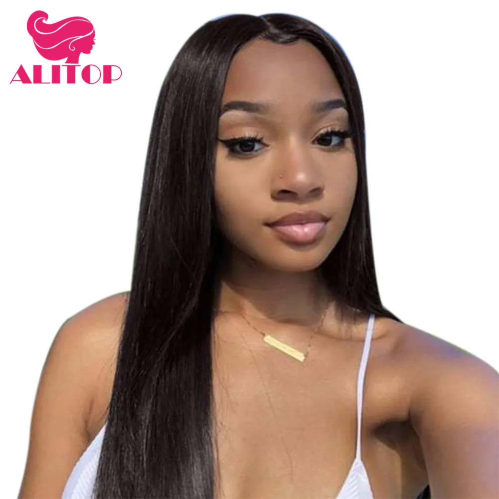 ALITOP Brazilian Hair 360 Lace Frontal Wig Pre Plucked Straight 360 Lace Front Human Hair Wigs Natural Color Remy Hair Wig
ALITOP Brazilian Hair 360 Lace Frontal Wig Pre Plucked Straight 360 Lace Front Human Hair Wigs Natural Color Remy Hair Wig