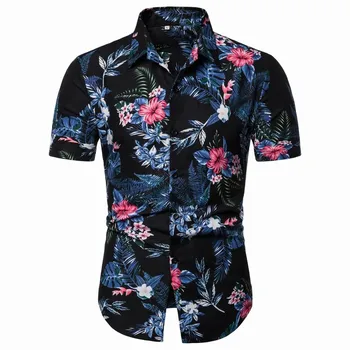 Men's Summer Short Sleeve Shirt Men's New Fashion Casual Silm Print Shirts Beach Shirts High Quality Cotton Short Sleeve Shirt
Men's Summer Short Sleeve Shirt Men's New Fashion Casual Silm Print Shirts Beach Shirts High Quality Cotton Short Sleeve Shirt