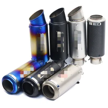 Free Shipping Universal Motorcycle SC Exhaust Muffler Pipe escape MOTO DB Killer pitbike for msx bws Pcx 125 GSR 600 750 250cc
Free Shipping Universal Motorcycle SC Exhaust Muffler Pipe escape MOTO DB Killer pitbike for msx bws Pcx 125 GSR 600 750 250cc